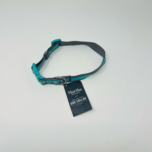 NWT New Martha Stewart adjustable nylon dog collar Size 16 (neck 14-20”) - Picture 12 of 13
